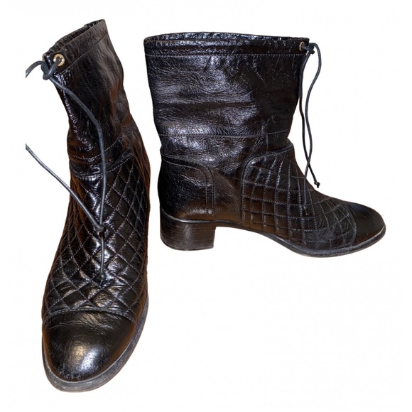 SOLD CHANEL ankle boots - Picture 2 of 8